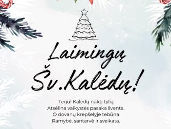 KALĖDINIS SVEIKINIMAS