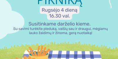 Rugsėjo 1-osios šventinis žygis – piknikas Trakų Vokės dvaro pievelėje
