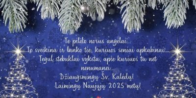 Linksmų Švenčių!