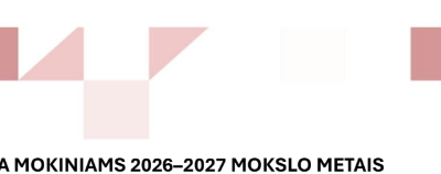 Informacija dėl socialinės paramos mokiniams tiekimo sąlygų ir tvarkos 2026-2027 mokslo metais